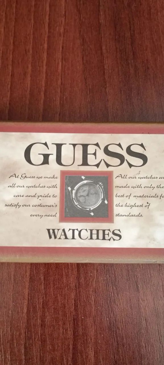 Relógio ORIGINAL GUESS  NOVO ( acompanha bateria ) - Foto 4
