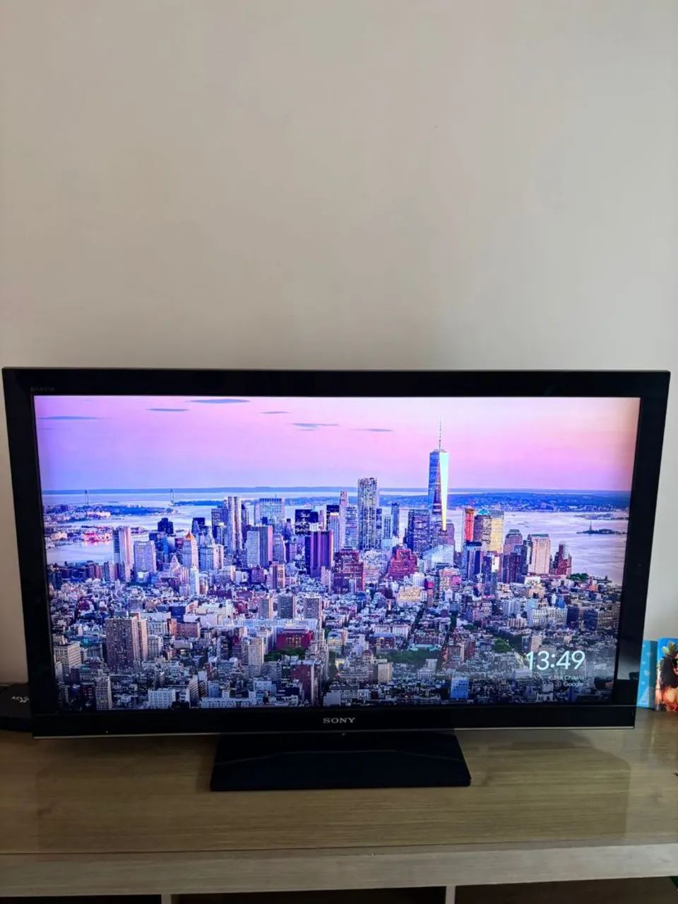 TV SONY 46'' + CHROME CAST PERFEITO ESTADO