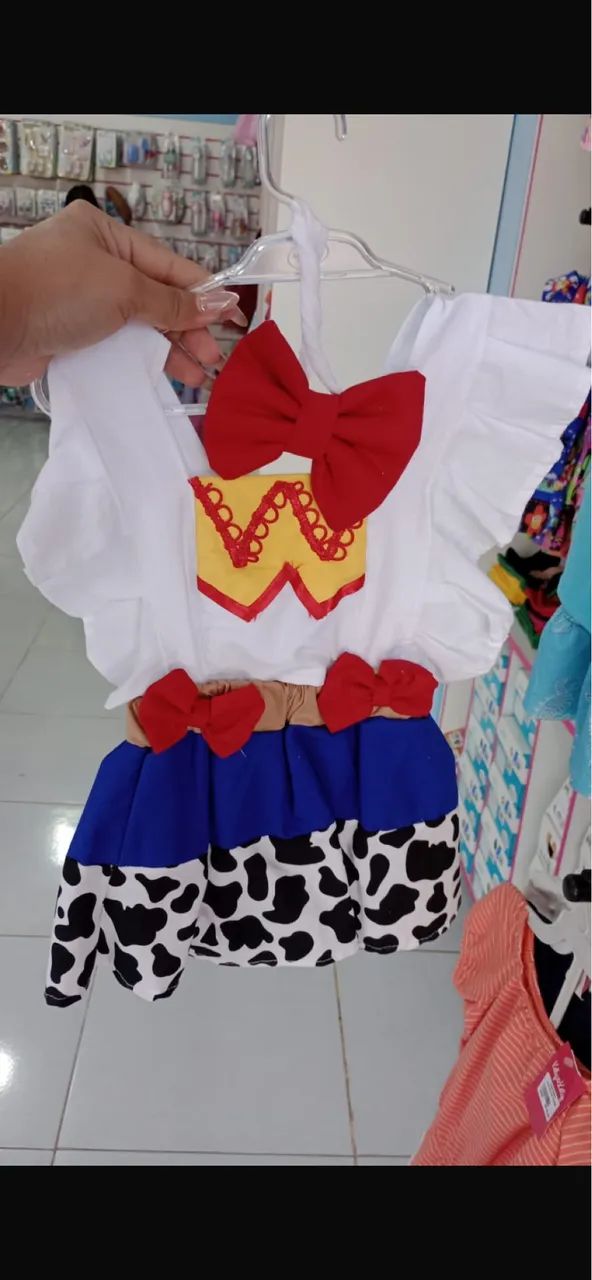 Vestido temático Jessie toy story
