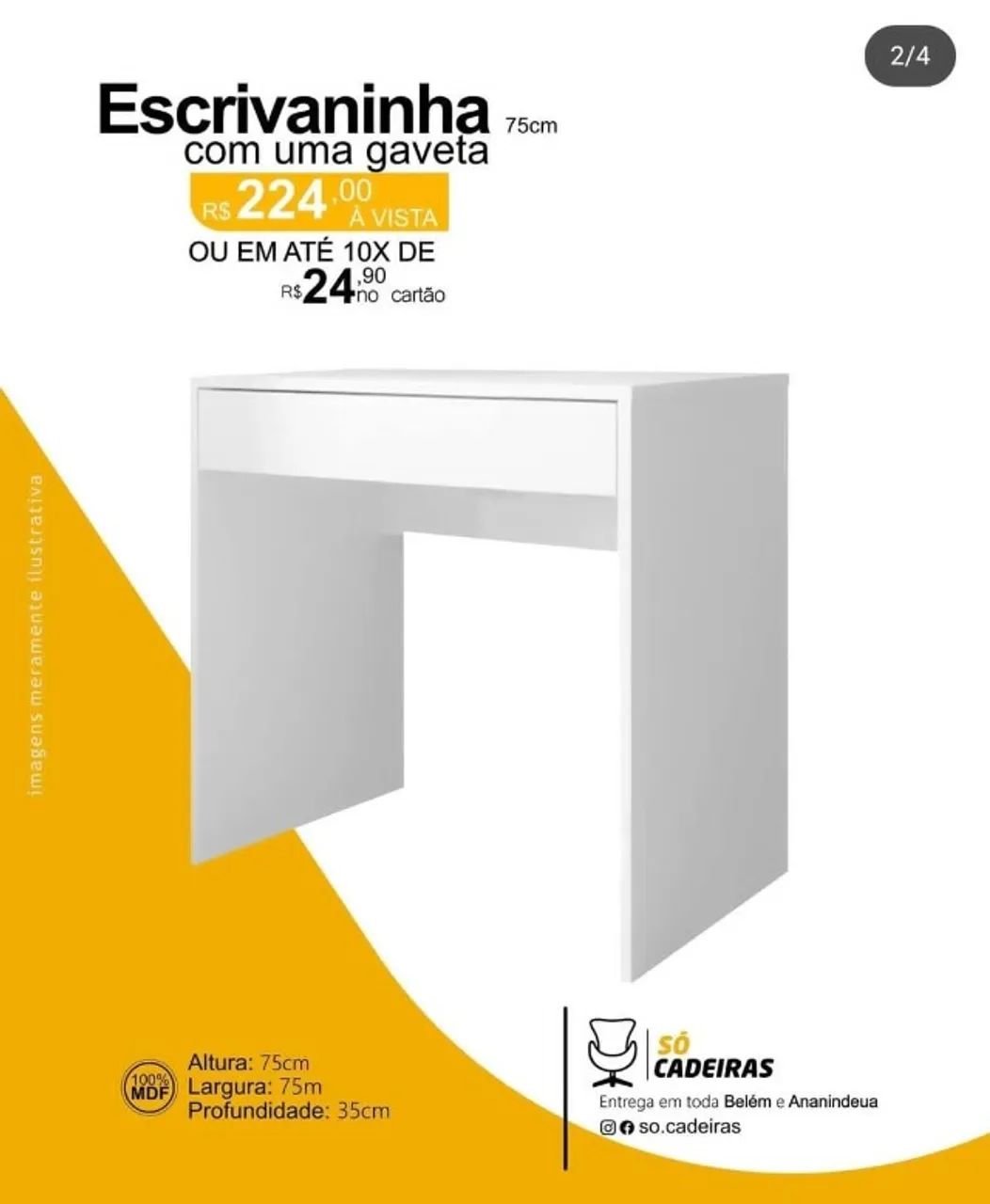 Escrivaninha 75cm