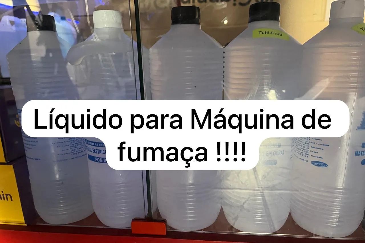 Glicerina líquido para máquina de fumaça 1 Litro