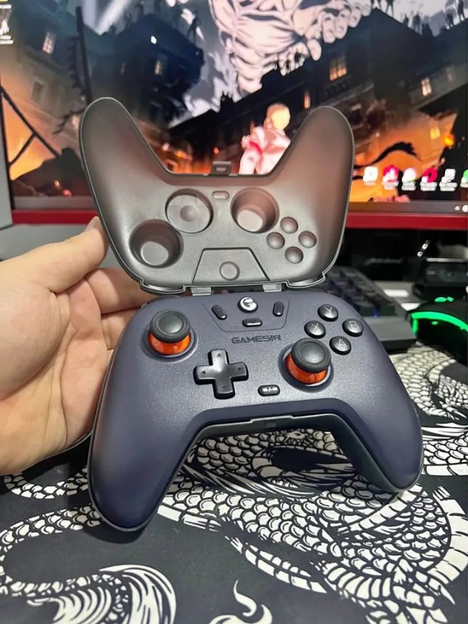 GameSir T4 Controle Bluetooth, Hall Effect Para Nintendo switch, smartphone pc - Foto 3
