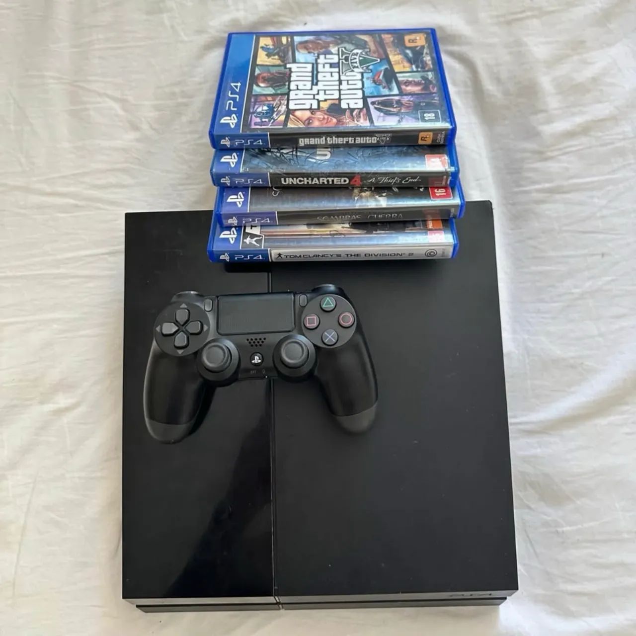 PlayStation 4 com jogos, aceito cartão! - Foto 2