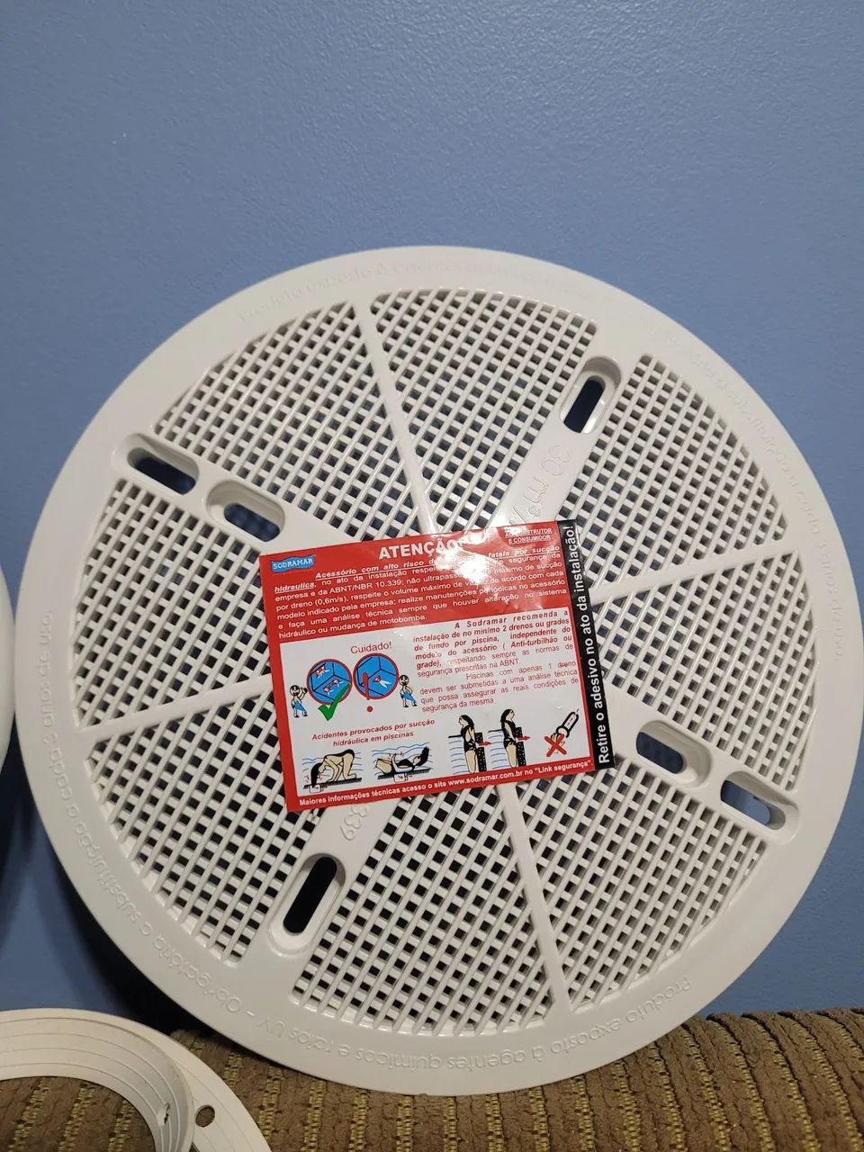 Tampa para Dreno de Piscina - Segurança e Estilo