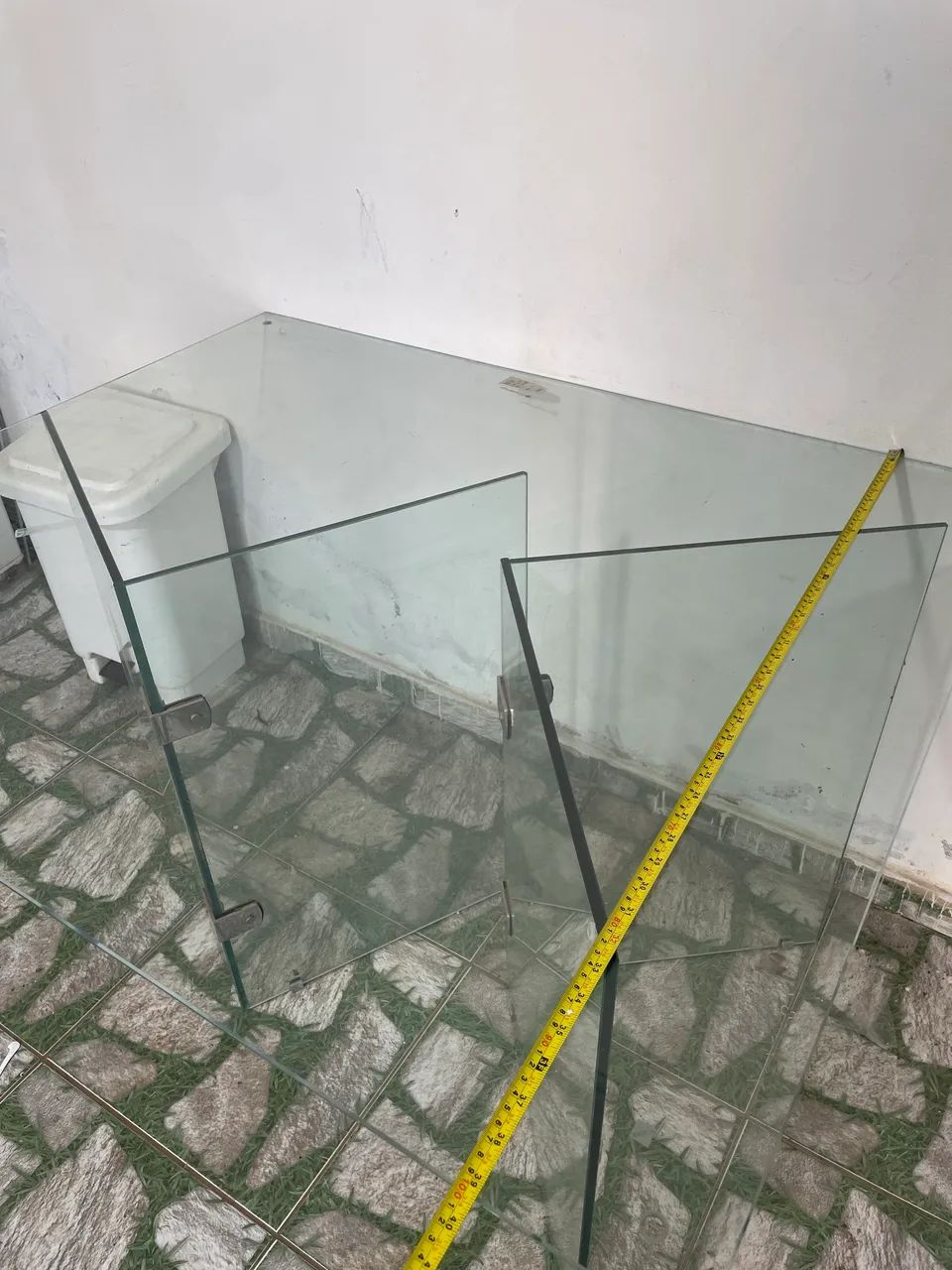 Mesa de vidro blindex 64209948424193122