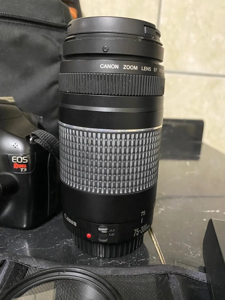 Kit câmera DSRL Canon T3 - Foto 2