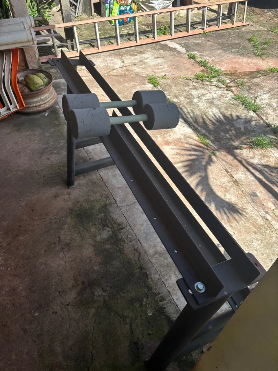 Suporte pra halteres