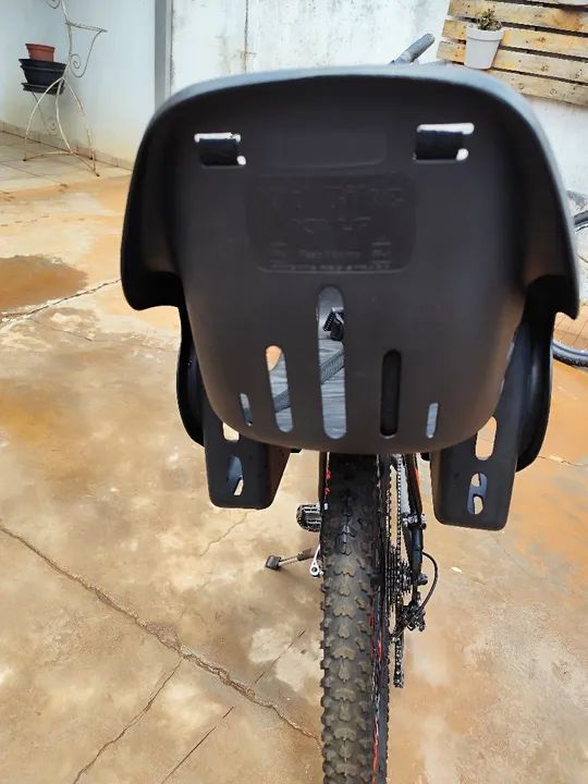 Vendo Cadeirinha Infantil para bicicleta - suporte para Aro 29 MTB - Foto 6