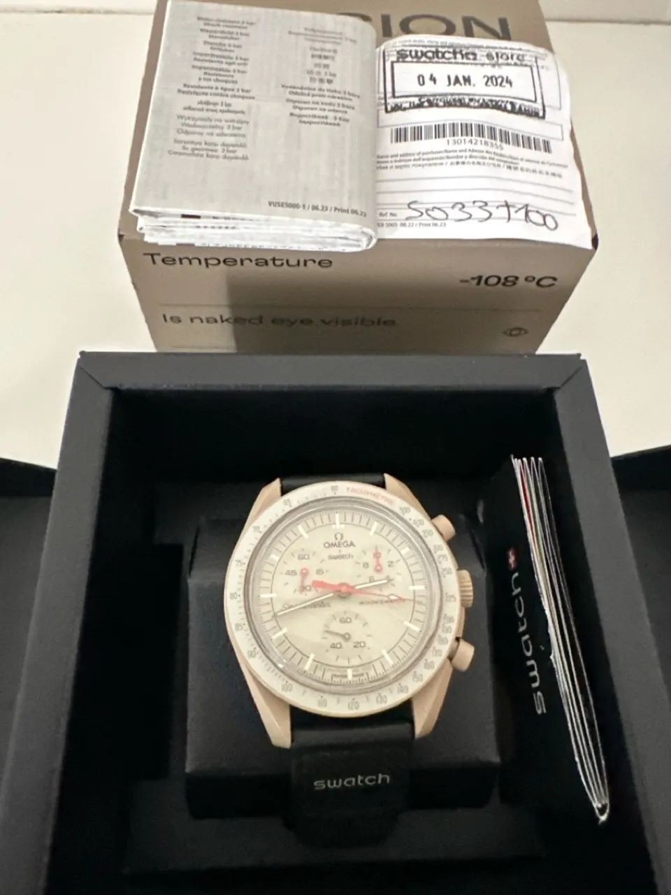 Omega swatch 