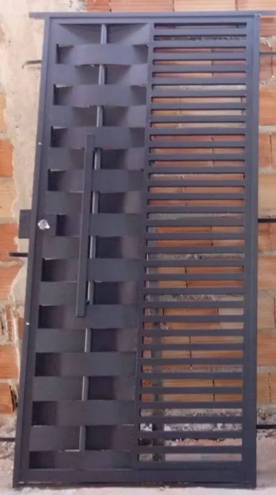 PORTÃO SOCIAL 80X210 - Foto 3