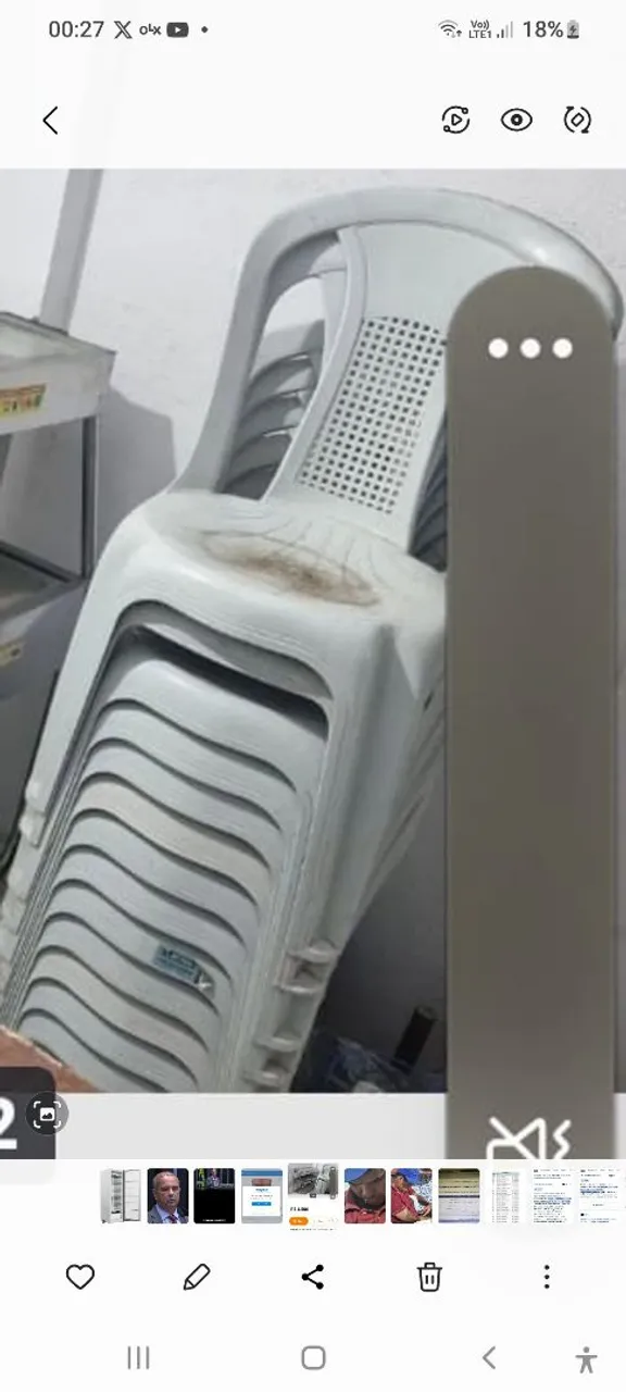 Cadeiras Plásticas Empilháveis