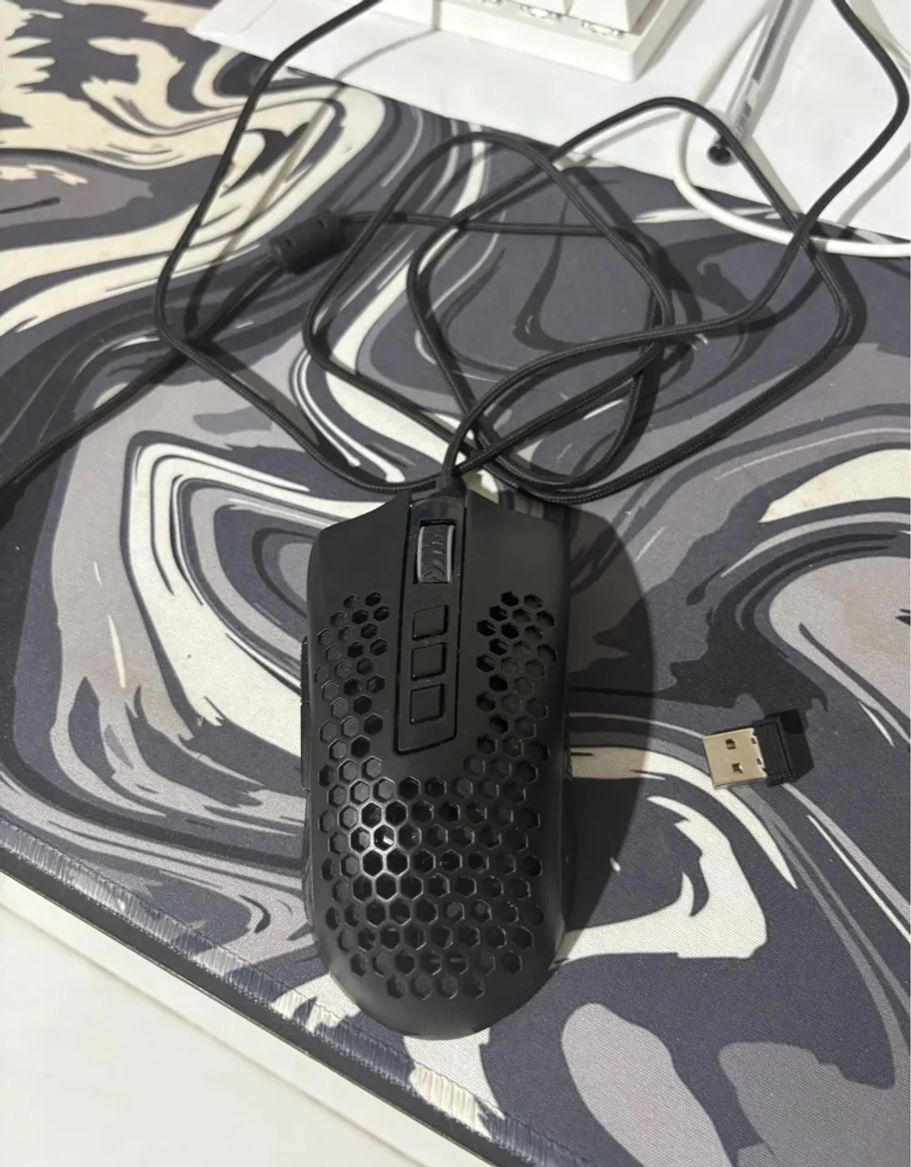 Mouse Gamer REDRAGON Storm Pro com Fio e Receptor Wireless