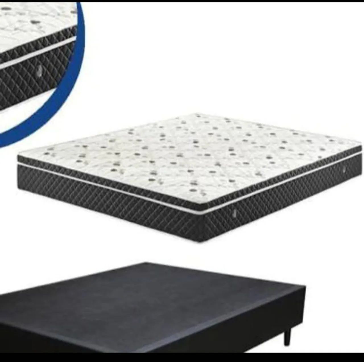 PROMOÇÃO LIMITADA // BASE BOX CASAL + COLCHÃO CASAL D20 