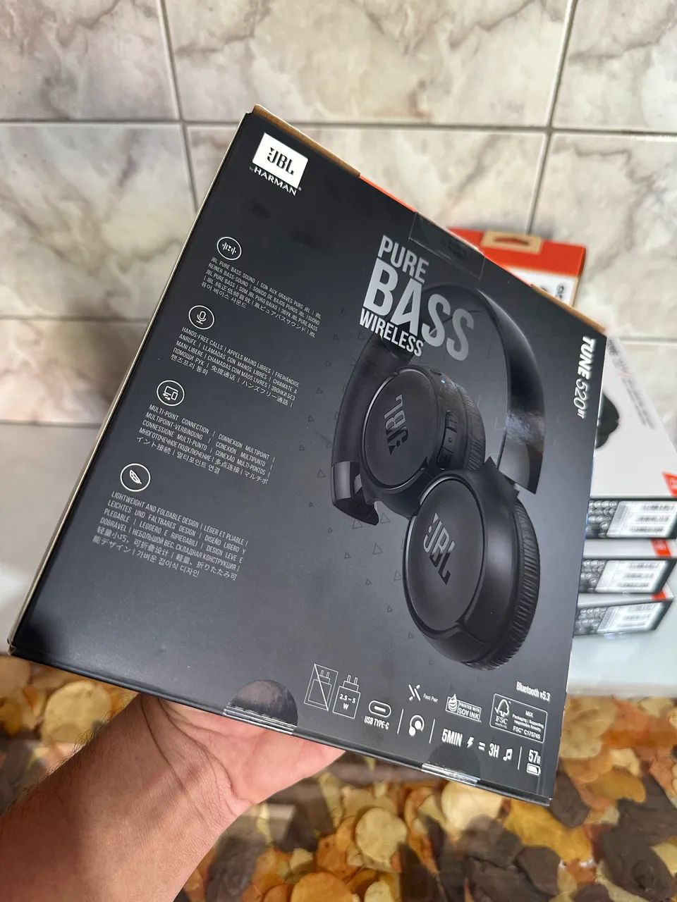 Fone JBL Tune 720 520 Original Lacrado  - Foto 4