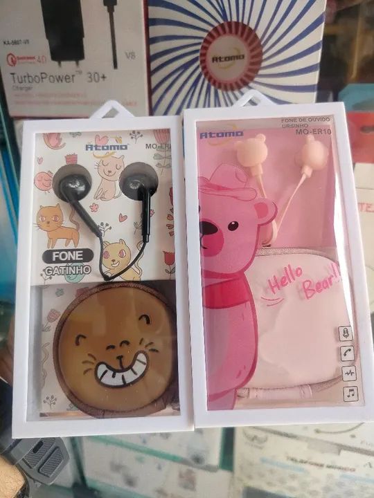 Fone de Ouvido Personagens - - Foto 2