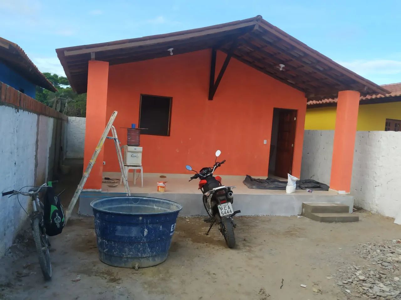 Terreno 2400m2 c/05 Casas, Margens da Estrada de Aldeia Km-19 Chã de Cruz Aceito Automóvel - Foto 8