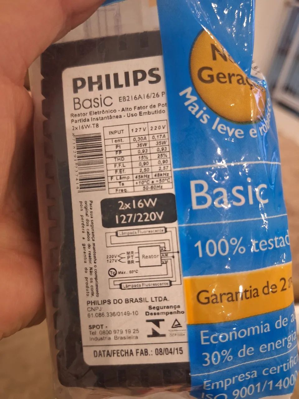 Cx 25 Reatores Eletrônicos Philips Biv - Partida Instantânea - Foto 2