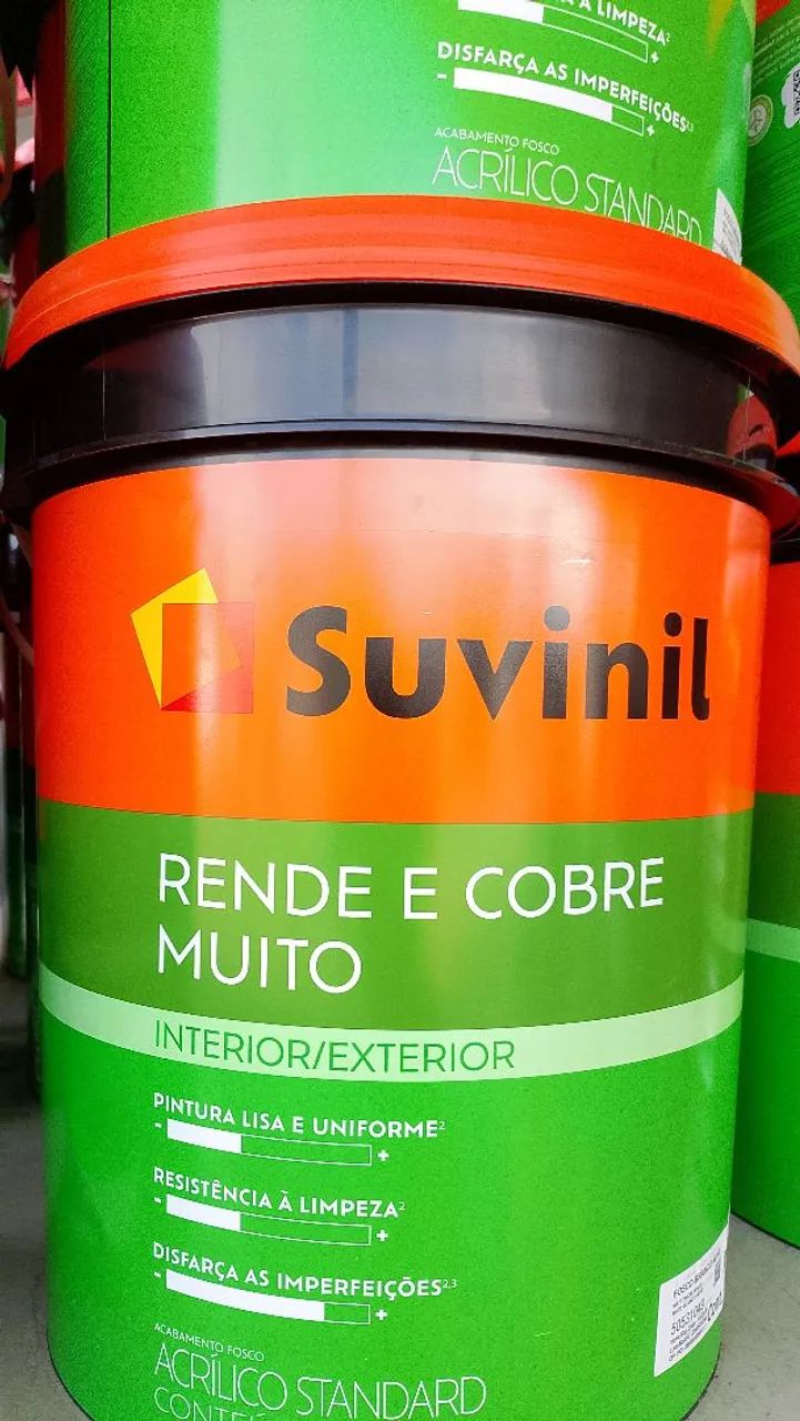 Balde tinta Suvinil 20 litros 