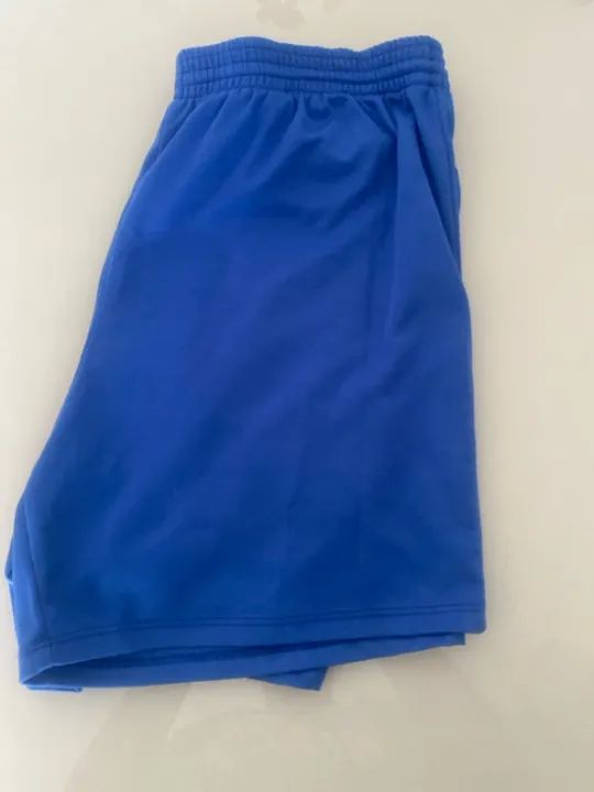 Short de Futebol Azul - Foto 2