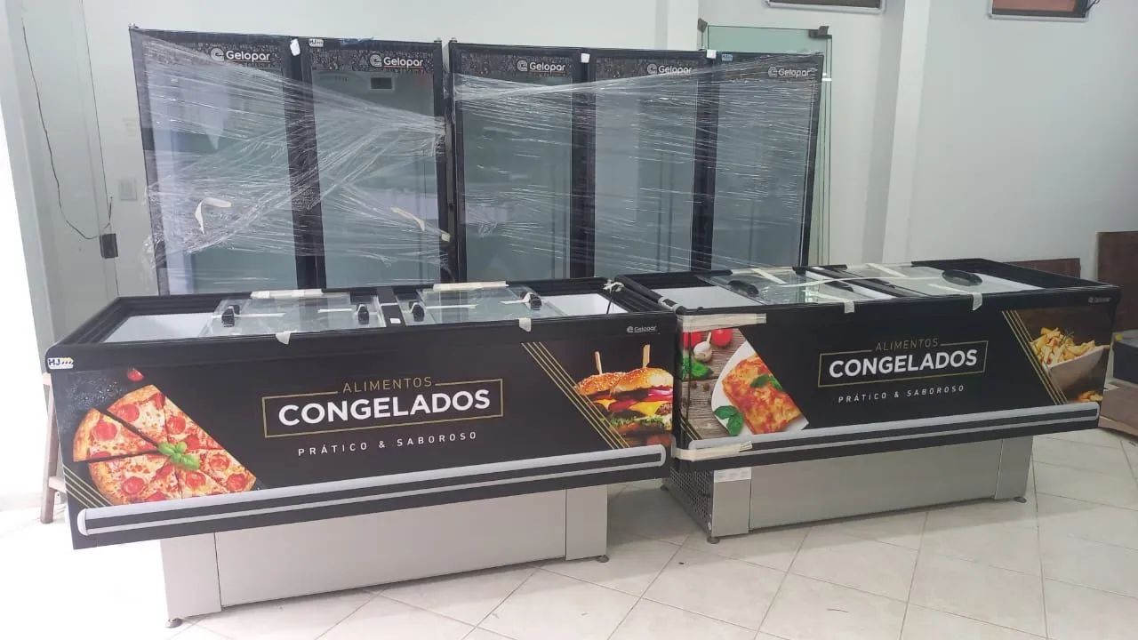 A. Ilhas e expositores Gelopar novos