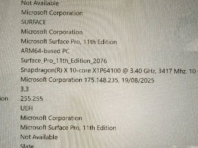 Surface Pro 11 - Snapdragon X 10 Core 16GB RAM, 512GB SSD  - Foto 3