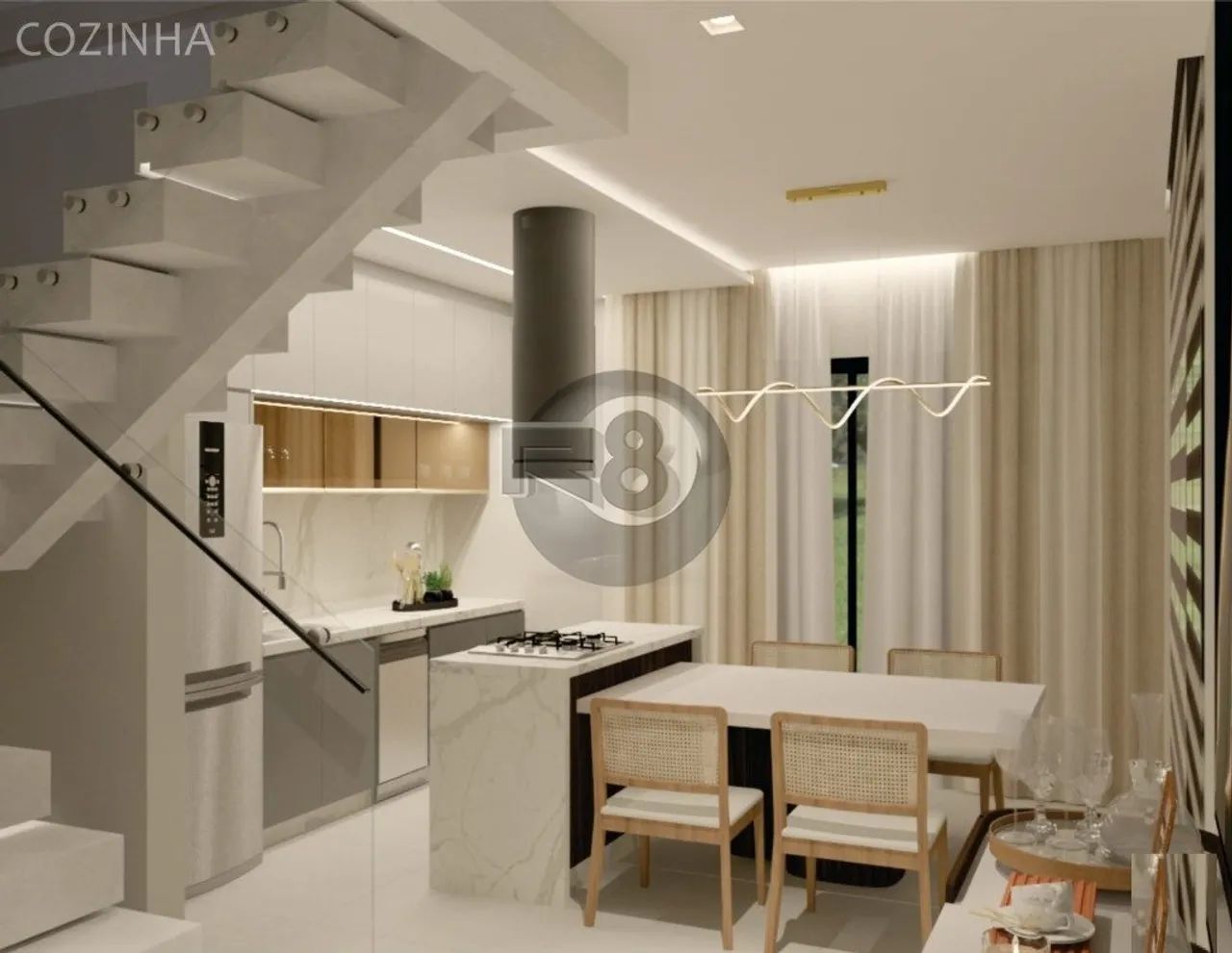 CASA NOVA A POUCOS METROS DA PRAIA DO CAMPECHE! - Foto 4