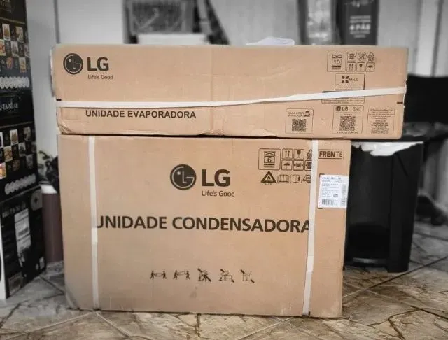 Ar Condicionado Dual Inverter LG Voice+AI 18000 BTUs Frio S3-Q18KL31B.EB2GAM1-220v lacrado