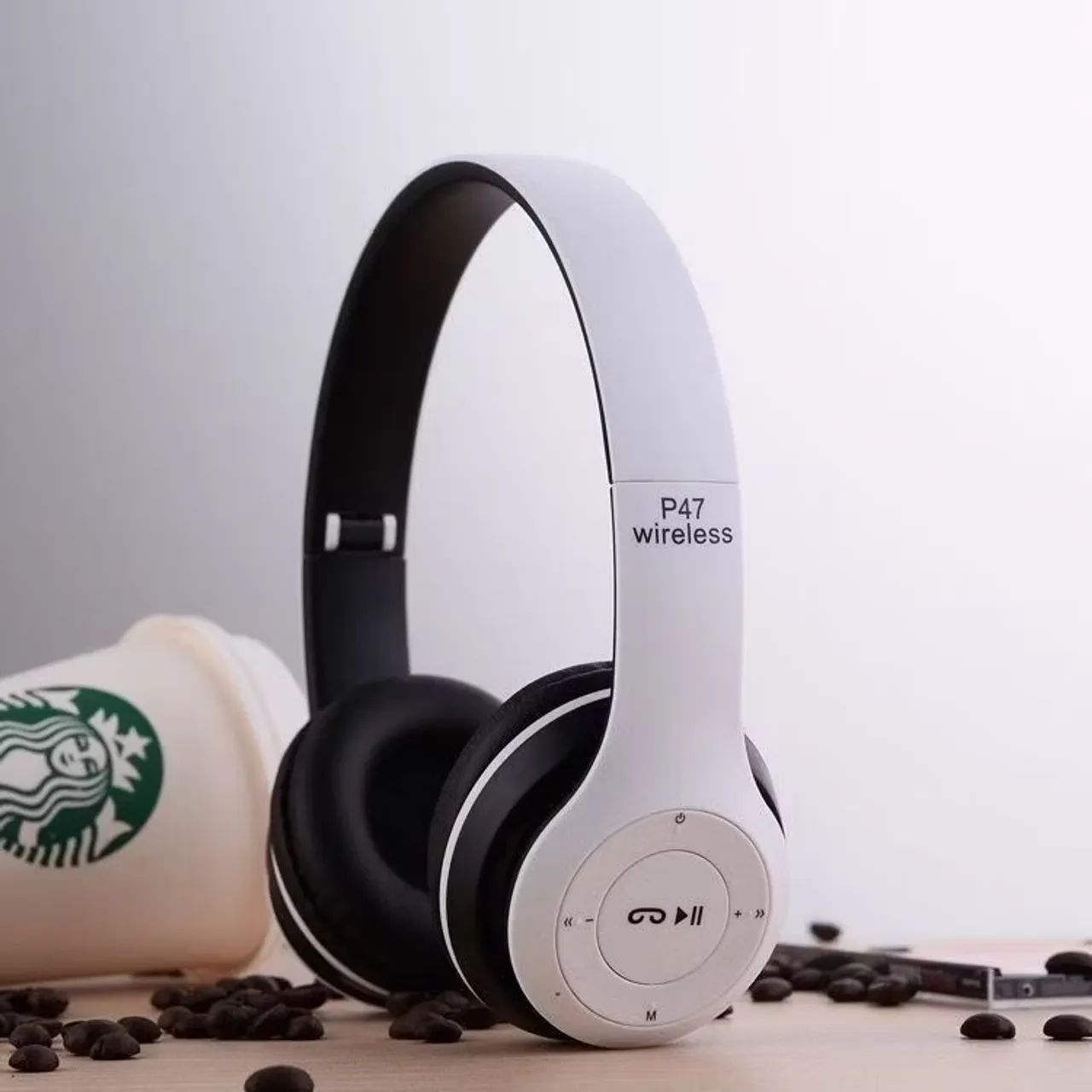 Fones de ouvido Bluetooth P47 - Foto 2