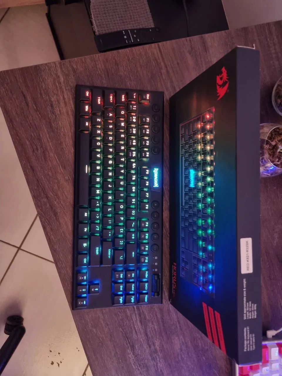 Teclado Mecânico Wireless Horus K621-RGB  - Foto 2