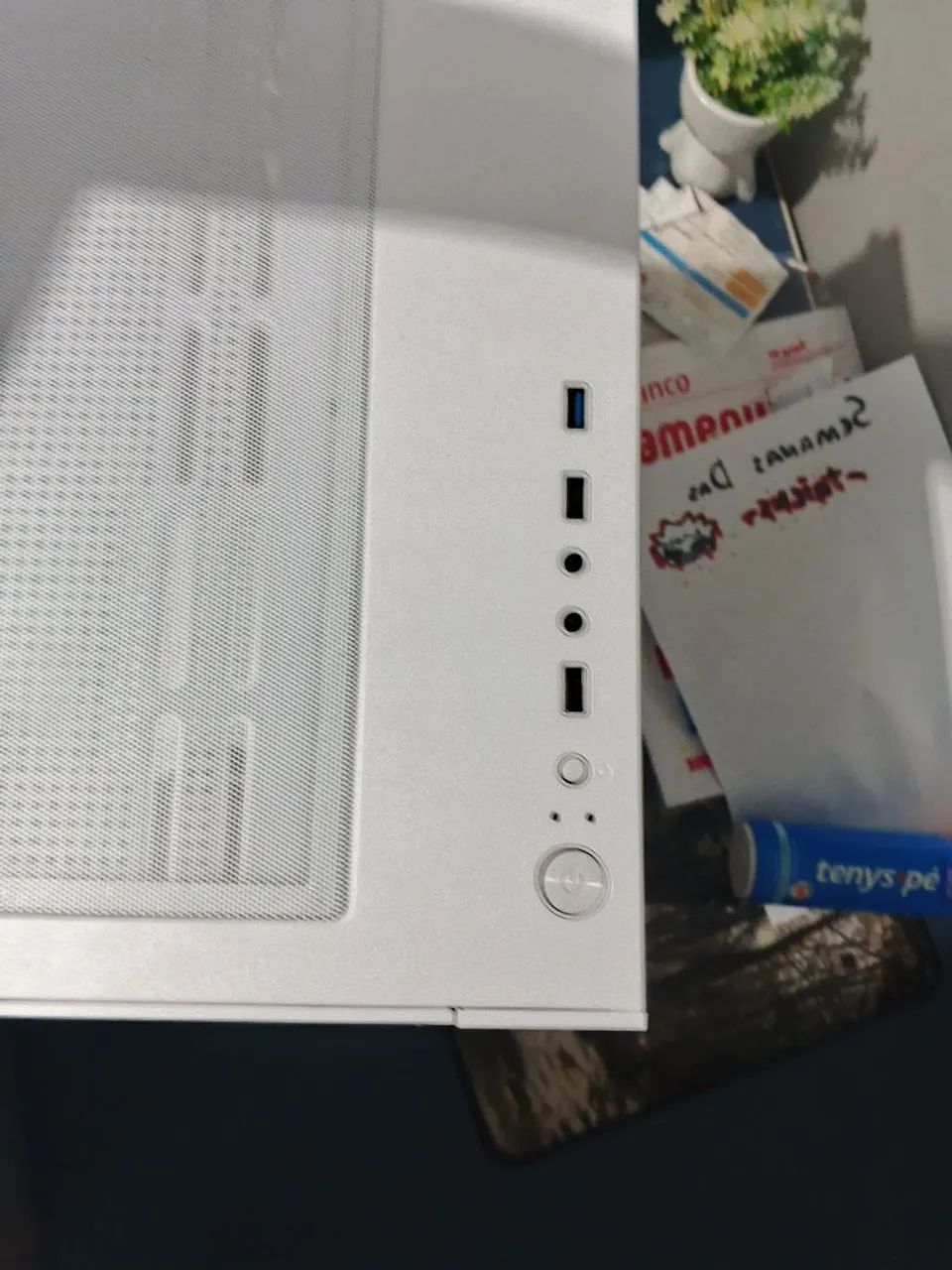 Gabinete Branco aquário da acegeek - Foto 4