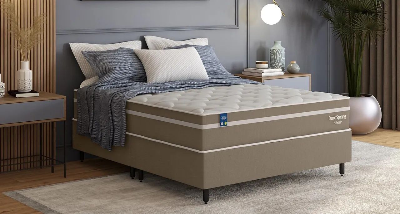 Colchão DuroSpring Plumatex Conforto e Qualidade