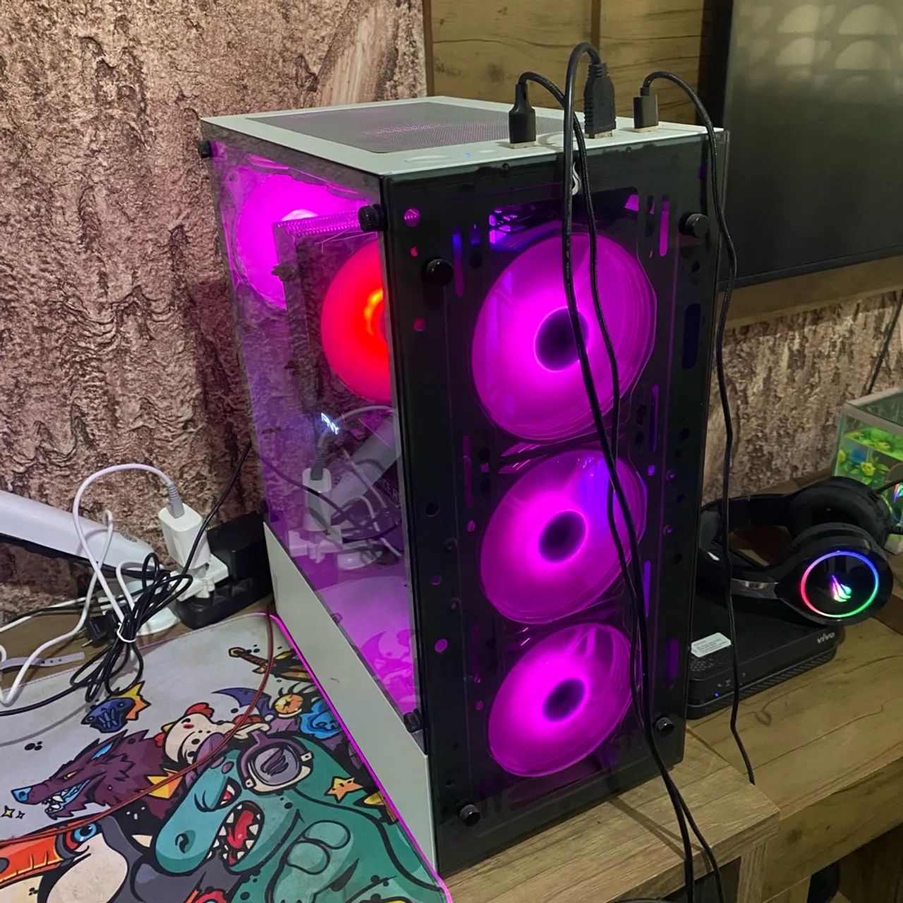 PC Gamer Ryzen 5 5600, RTX3060Ti 8gb