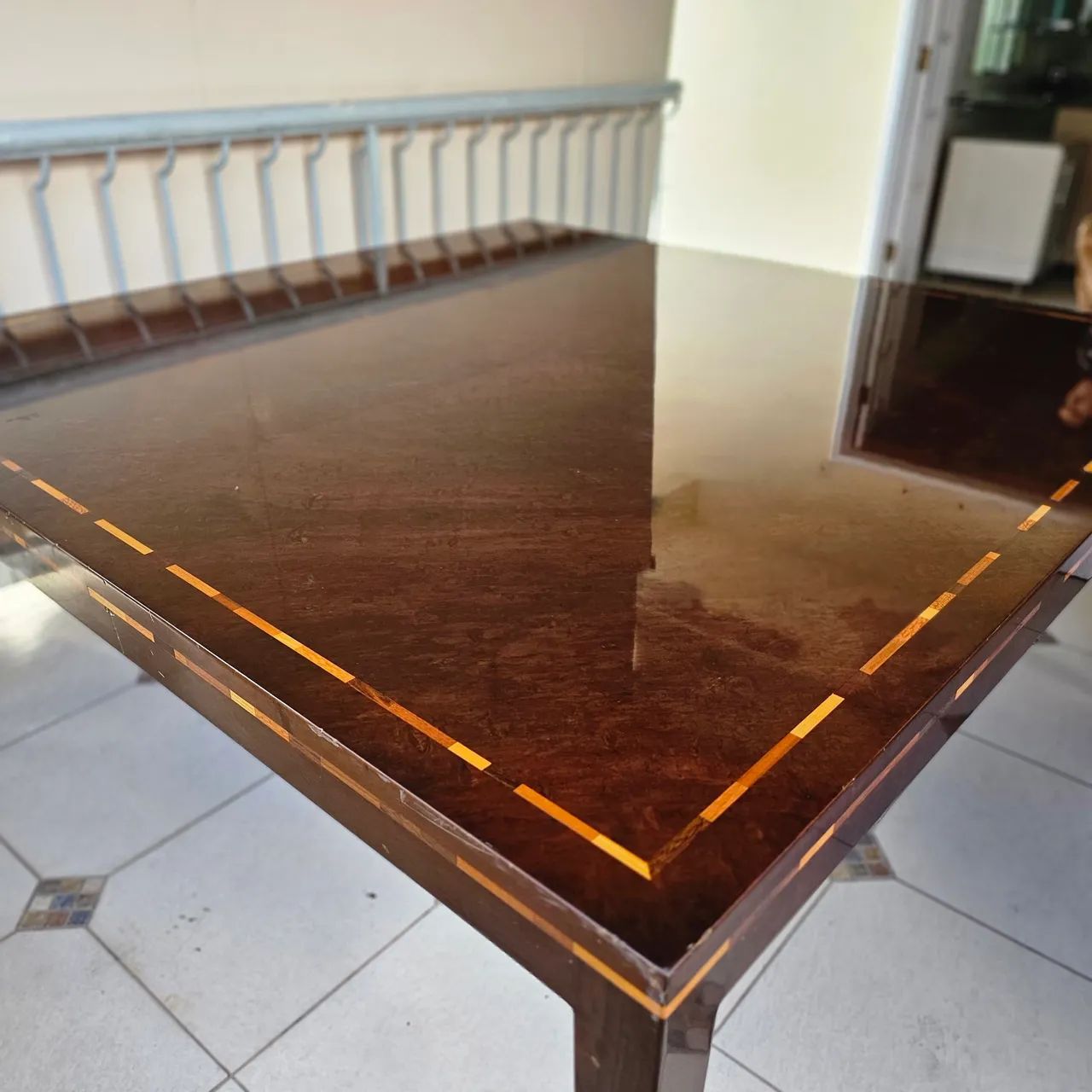 Móveis,  mesa super luxo madeira maciça, design  - Foto 3
