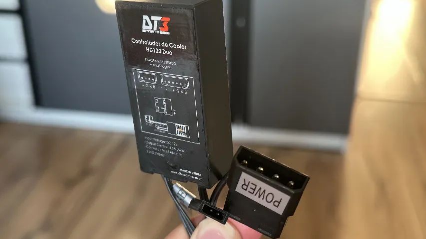 Controladora Fans e Fita RGB DT3 com imã - Foto 5