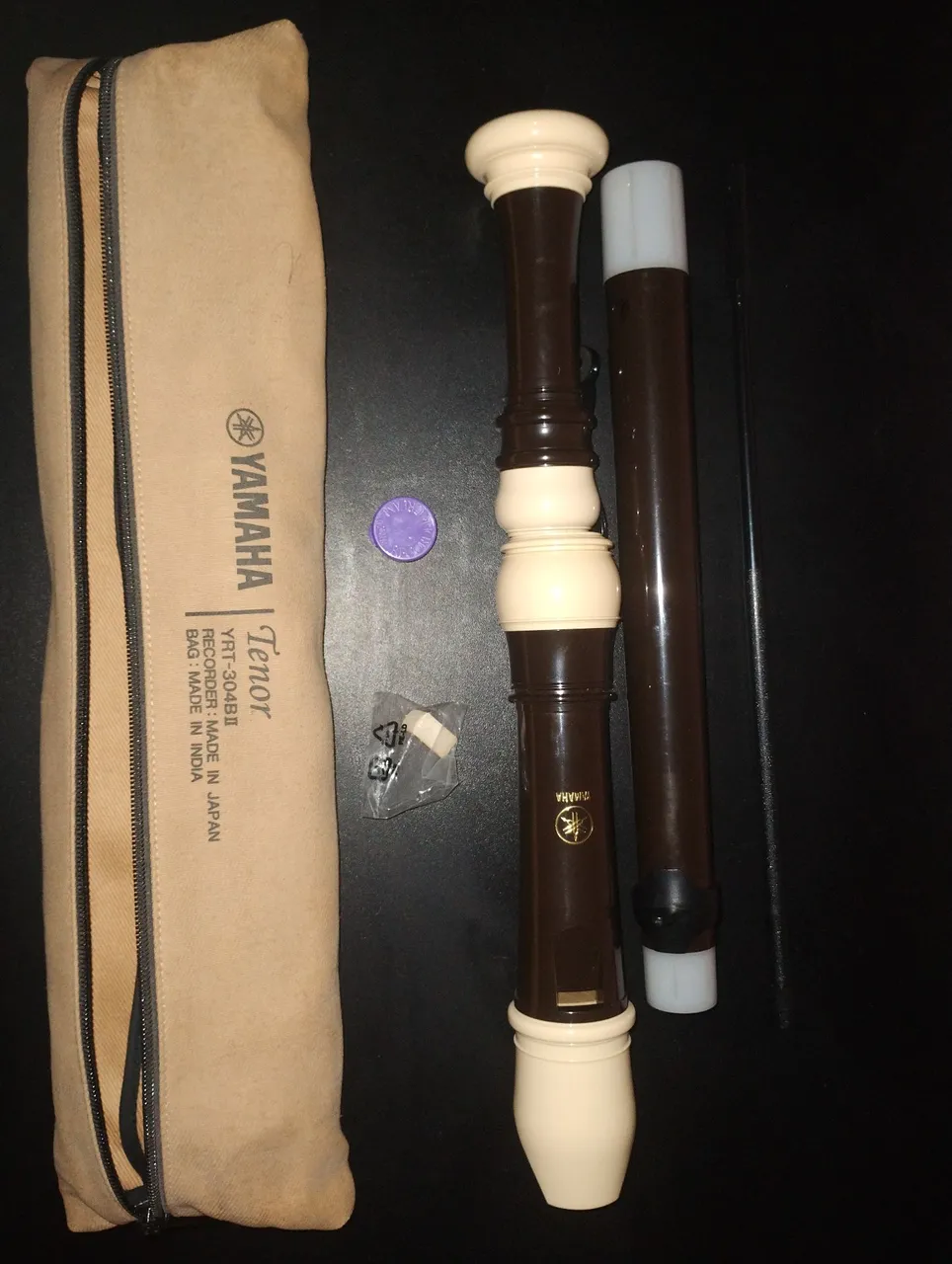 Flauta Doce Yamaha Tenor YRT-304BI