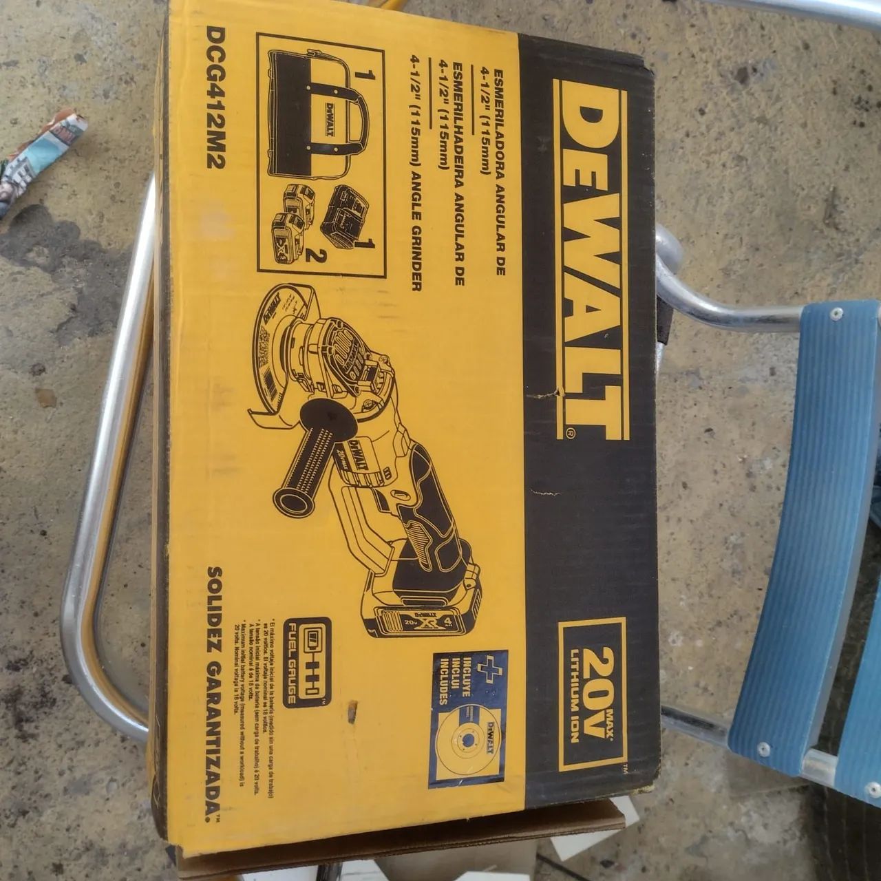  lixadeira Angular DeWalt 20V Max0? - Foto 5