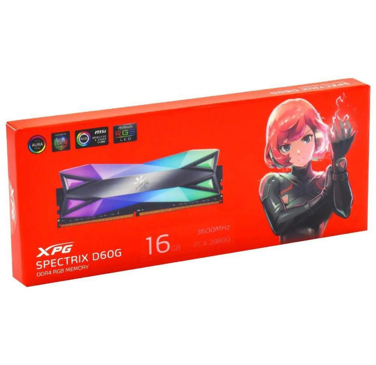 XPG D60 32GB DDR4 Memory 3200MHz64374419317763120