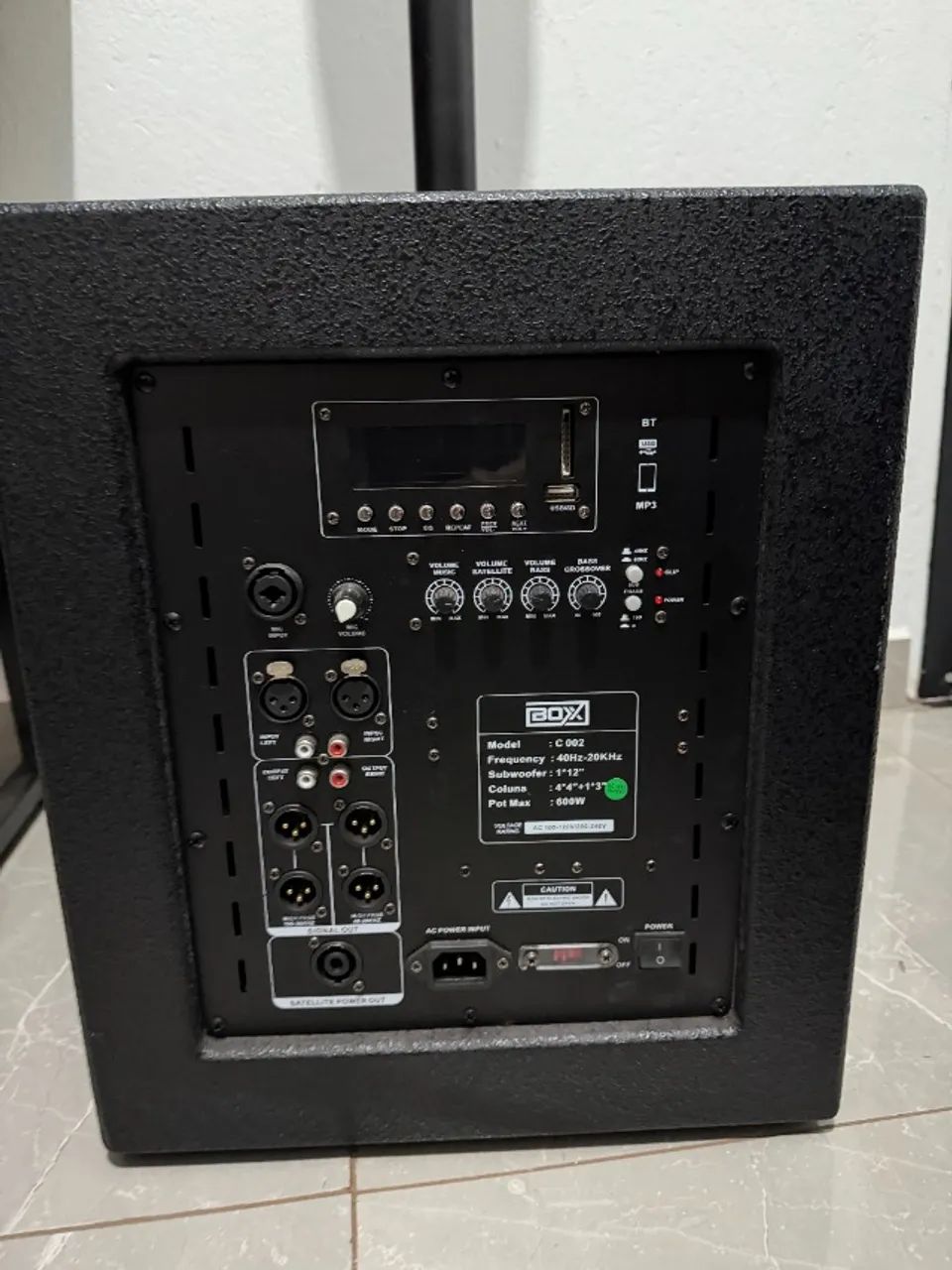 Kit Som Completo Para Barzinho, Voz e Violão - Caixa Torre, Mesa e Microfones - Foto 3