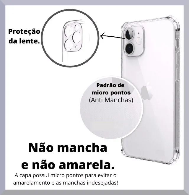 Capa protetora para iPhone 13, 13 Pro e 13 Pro Max  - Foto 3
