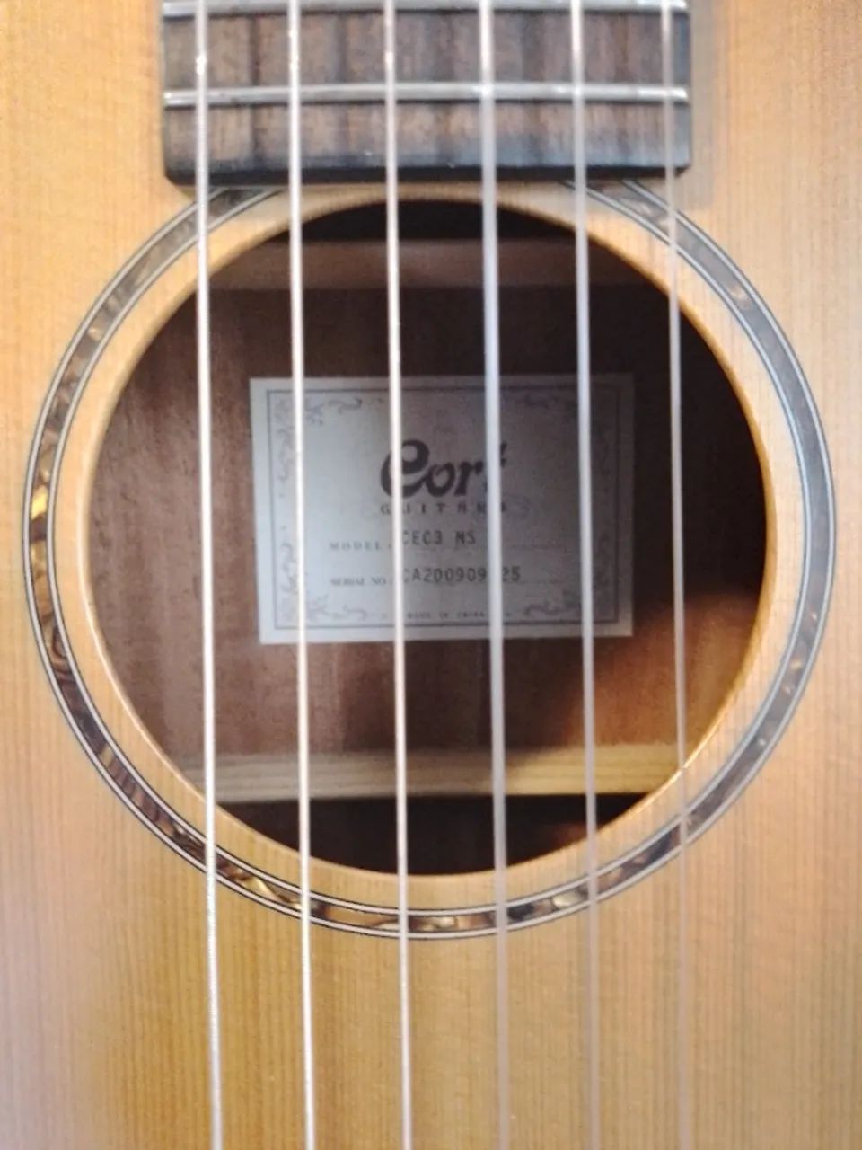 Violão Cort CEC3 Nylon preamp Fishman - Foto 5