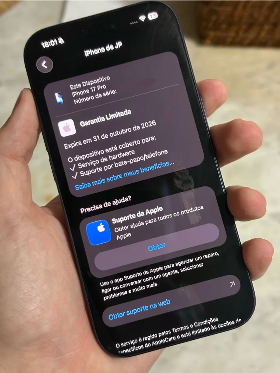 Apple Iphone 17 PRO 256GB - Com garantia Apple - Foto 3