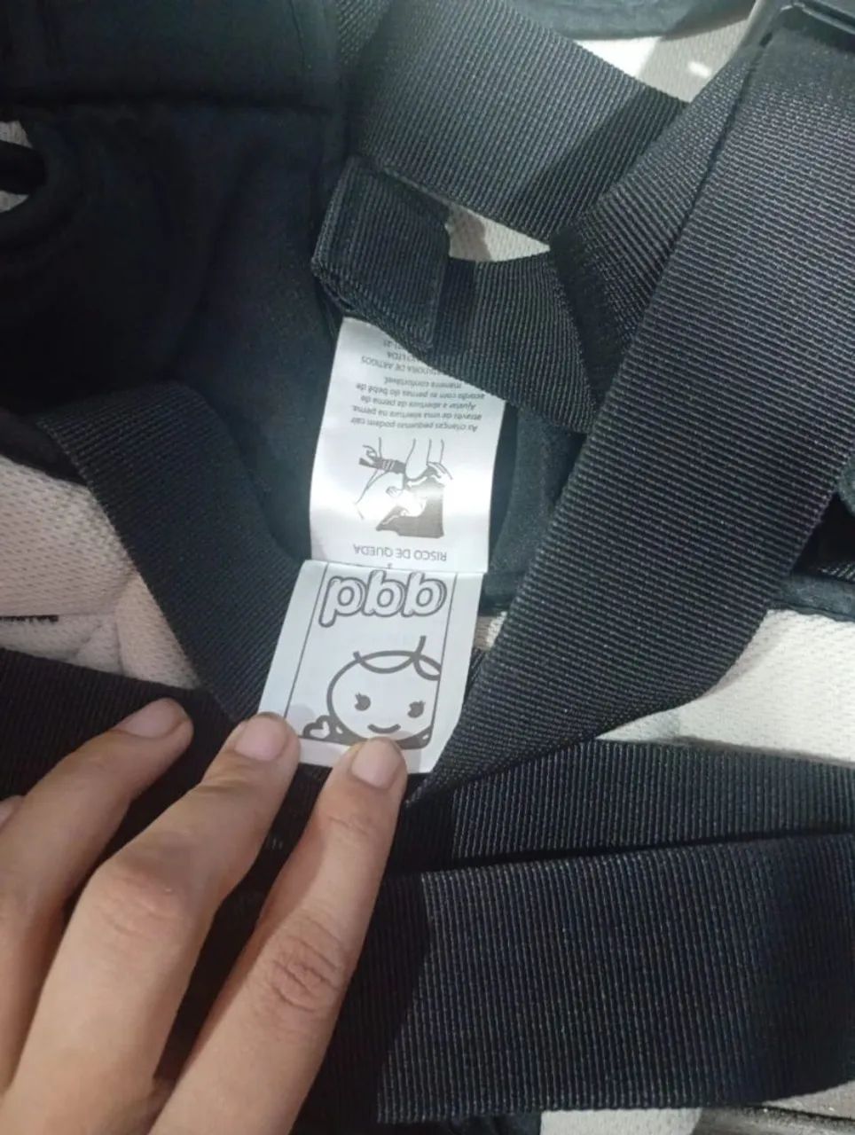Vendo canguru para bebê BBD - Novo Sem Uso - Foto 3