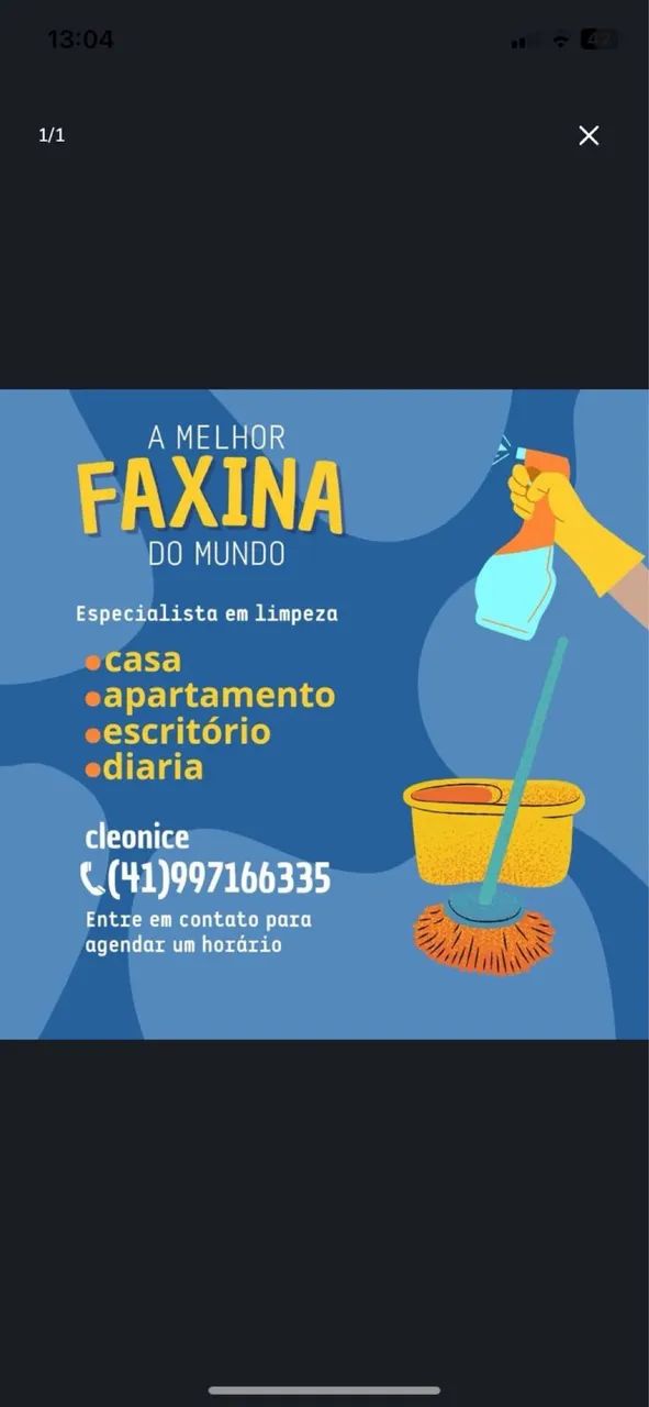 Diarista profissional 