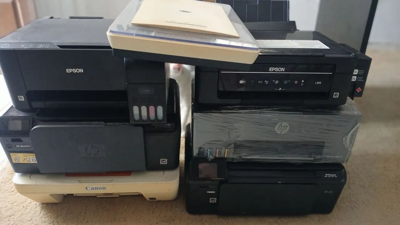 Kit de Impressoras Epson e HP Bulkin e Jato  - Foto 2