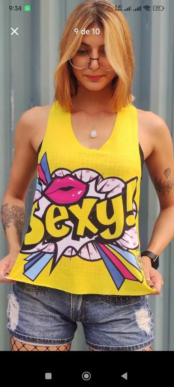 Camisetas feminina e masculinas  - Foto 5