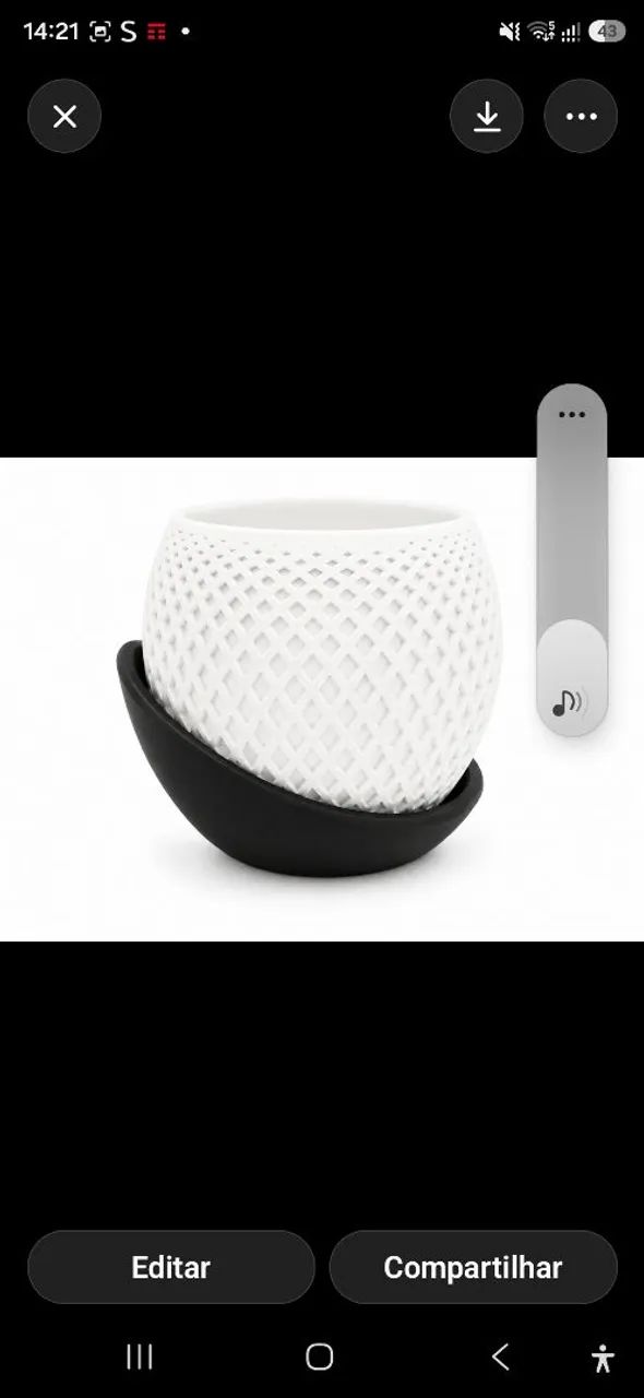 Vaso decorativo variadas cores 8cmx10cm - Foto 6