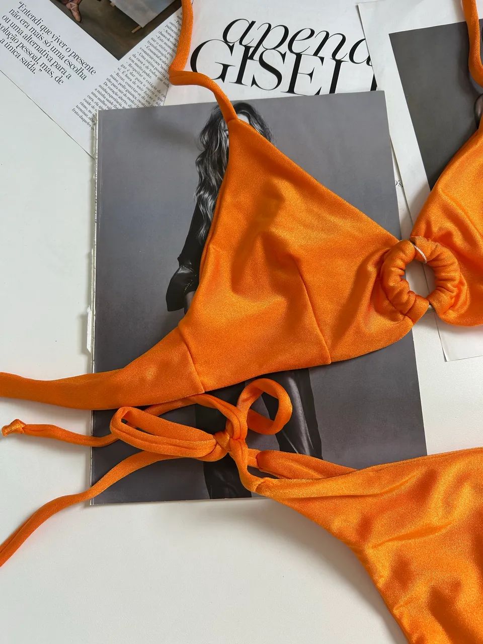 Conjunto biquíni laranja  - Foto 2