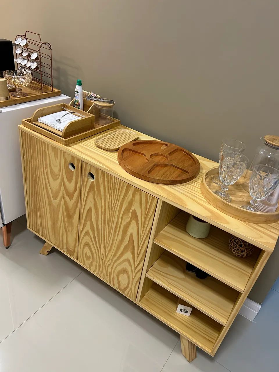 Buffet madeira pinus  - Foto 3