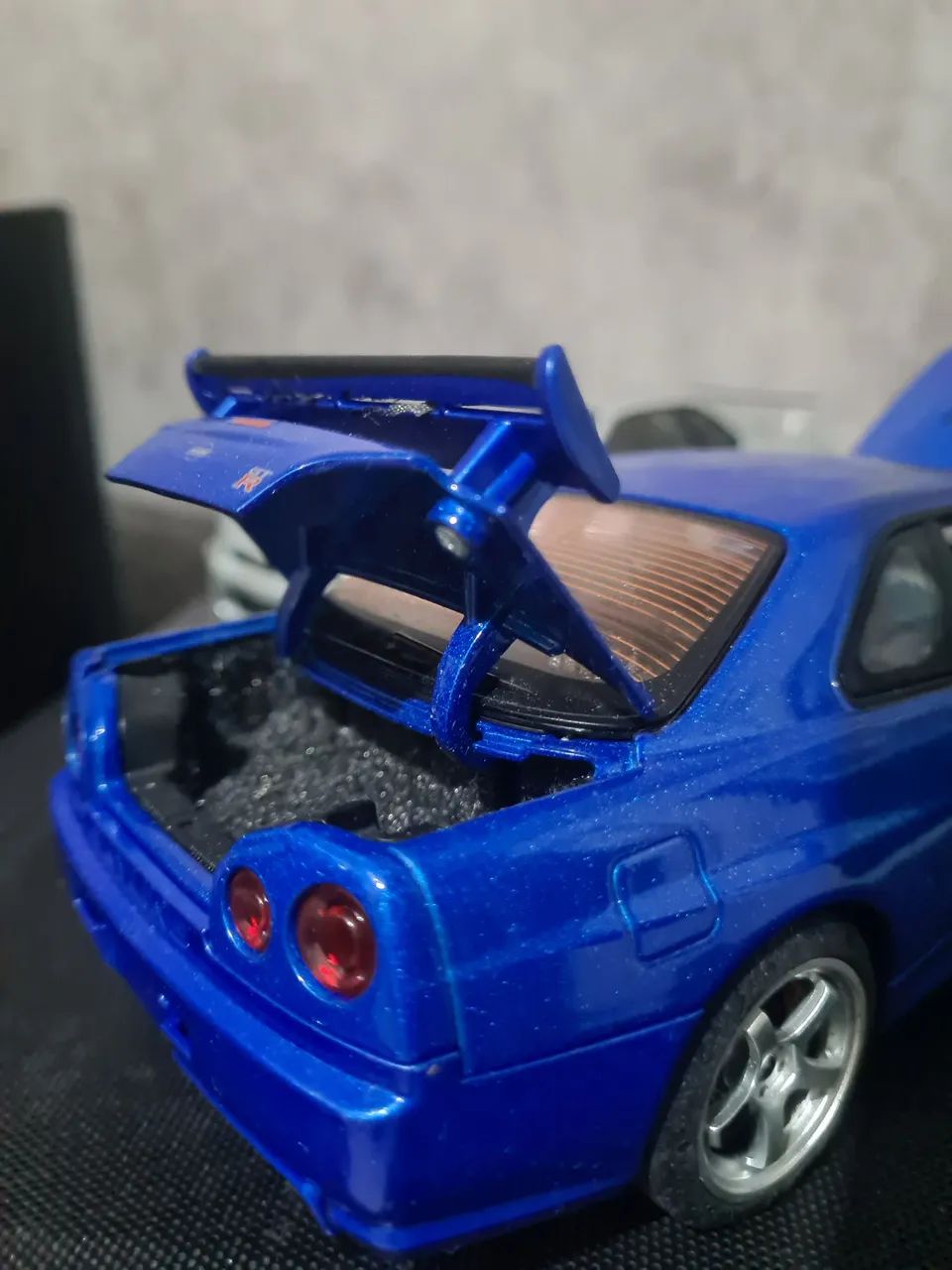 Miniatura nissan skyline R34 GT-R 1/18 - Foto 6