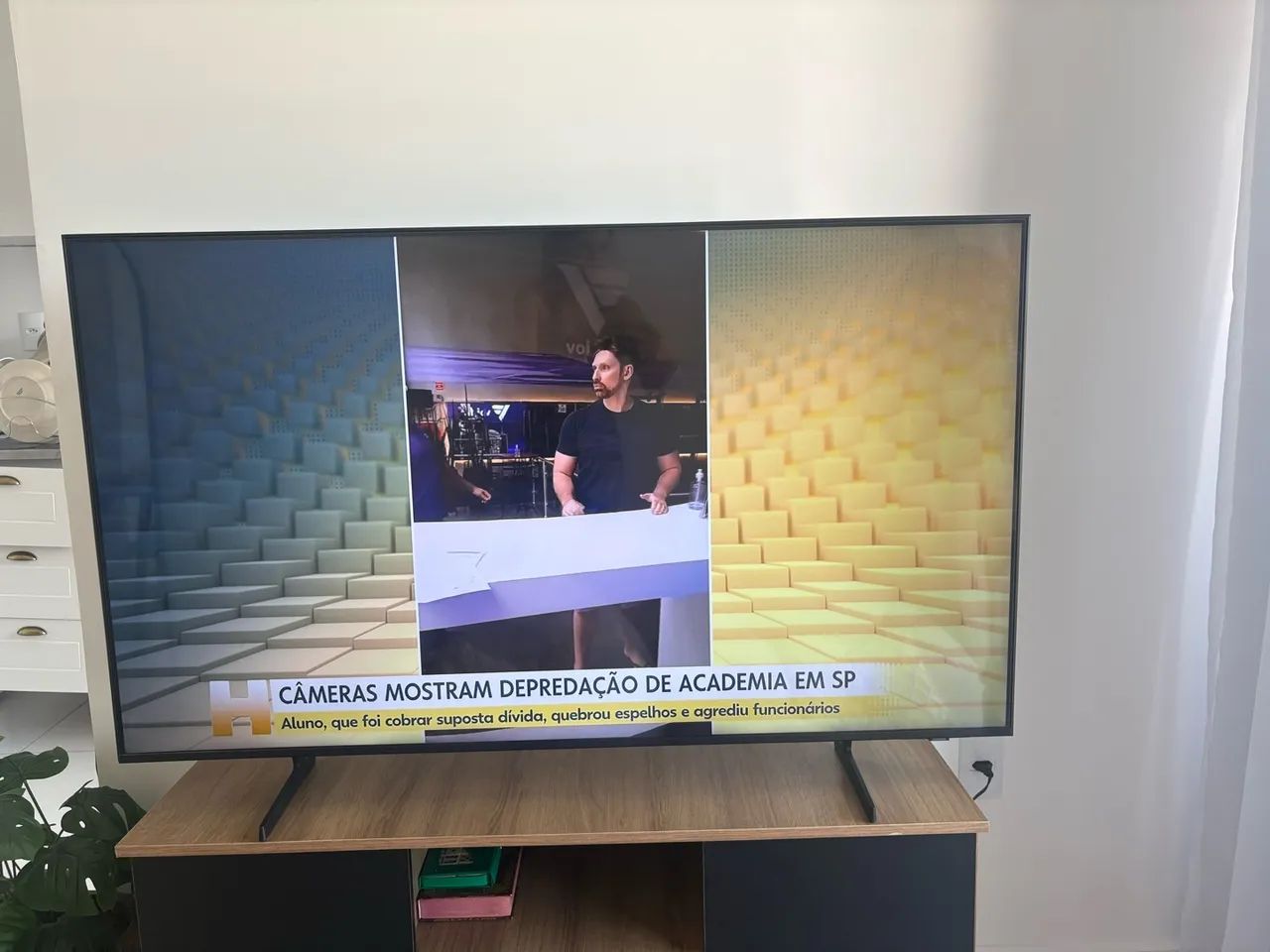 Smart TV 55" Samsung 4K UHD Crystal - Foto 2